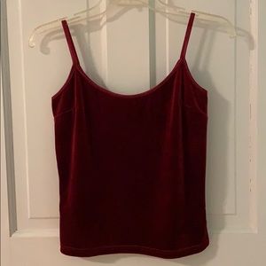 NWOT Red Velvet Tank Top